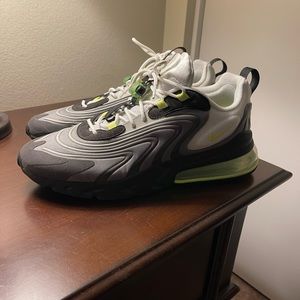 AIR MAX 270 REACT ENG. “NEON 95” SIZE 12. HARDLY WORN.